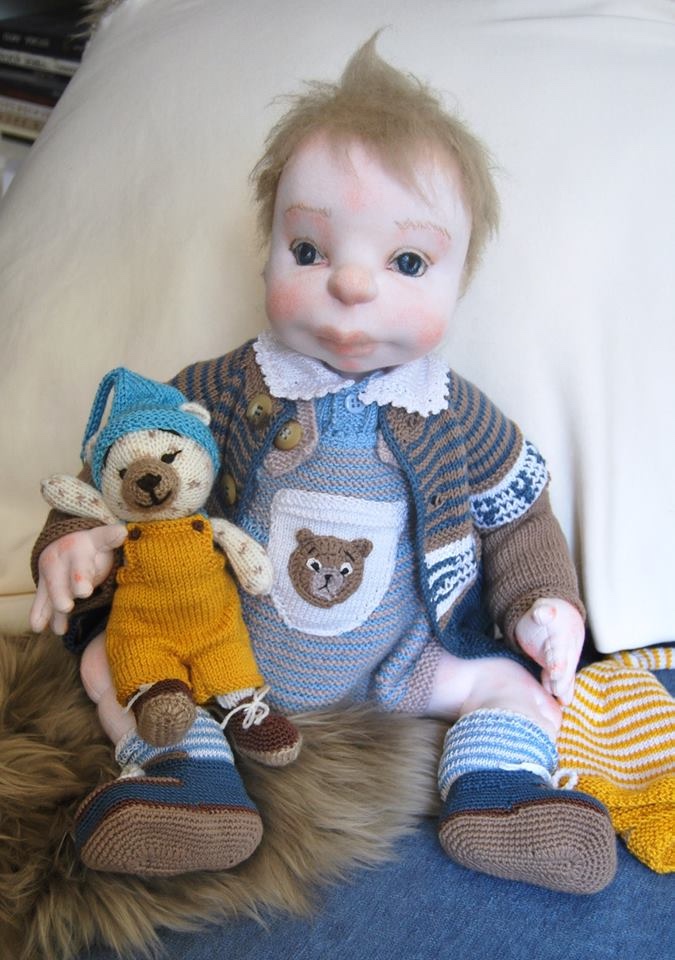 Небольшой обзор Авторских кукол Unique doll