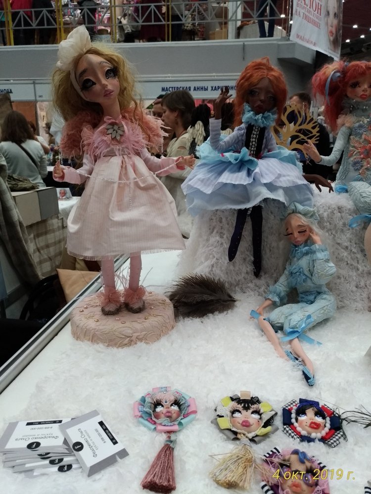 XV Международный Салон Авторских кукол на Тишинке моими глазами. Часть III, завершающая