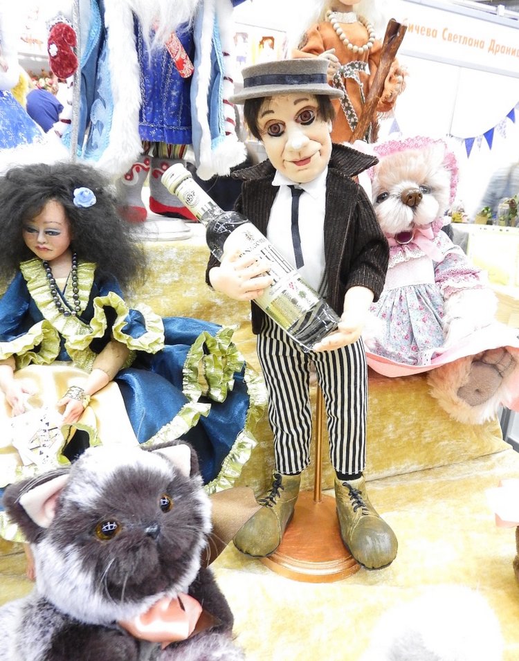 XV Международный осенний салон авторских кукол на Тишинке с 4 по 6 октября 2019 года в Москве - часть 3