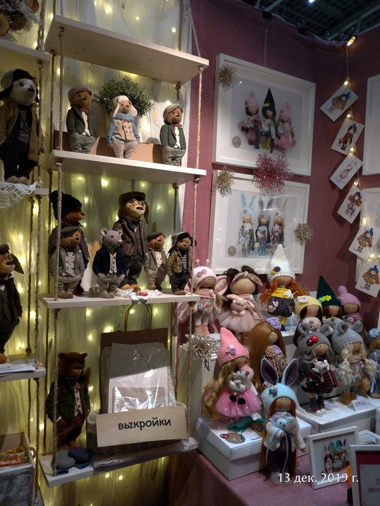 X Международная выставка "Искусство куклы" в Гостином дворе. Часть 1