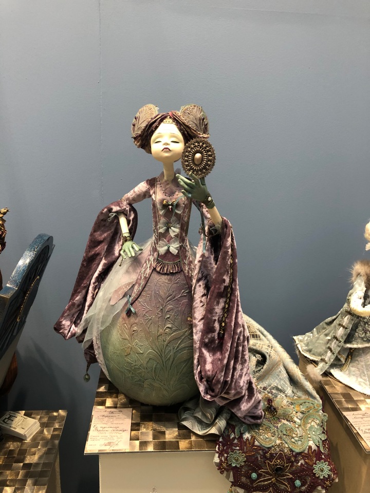 "Искусство куклы" 2019 - приглашаю прогуляться по выставке... ч.2