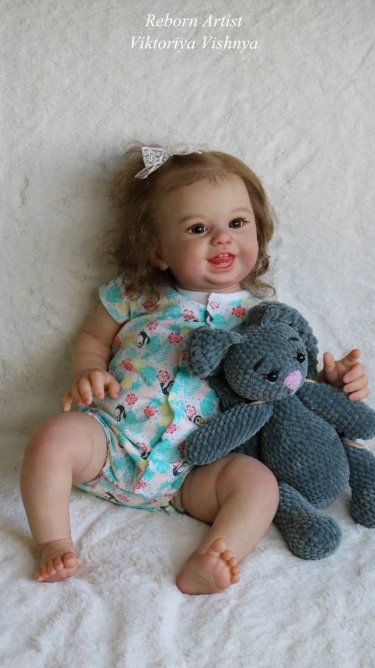 Малышка Хулиганка... куколка реборн Виктории Вишни