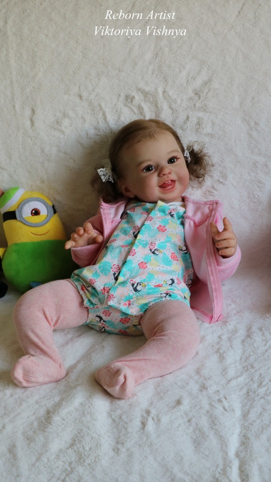 Малышка Хулиганка... куколка реборн Виктории Вишни