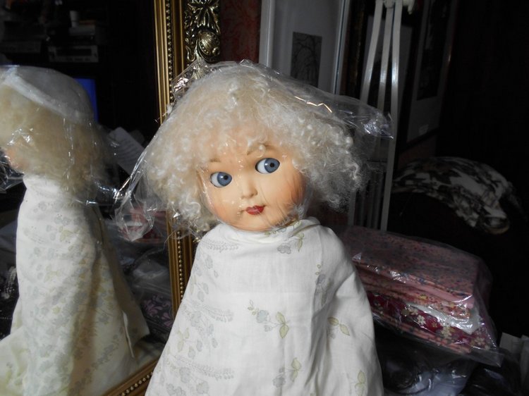 Агния, ангелочек — Ремонт и реставрация кукол: тело (фото 8)