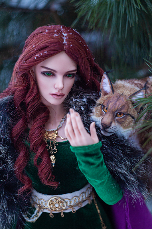 Госпожа Зимы и ее Зверь — Куклы Iplehouse (Иплхаус): BJD (БЖД) (фото 5)