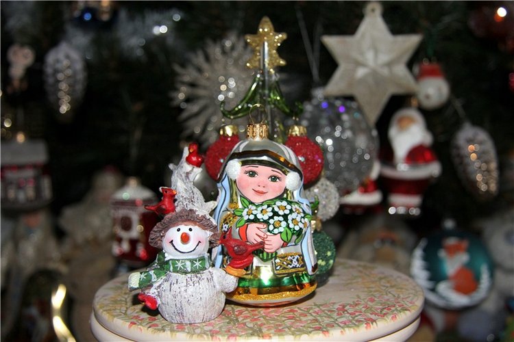 У Новогодней Ёлочки — Новый год и Рождество: праздничные фото кукол