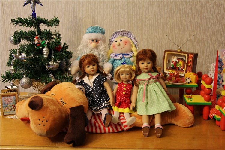 Новогодняя плюшечка с выставки