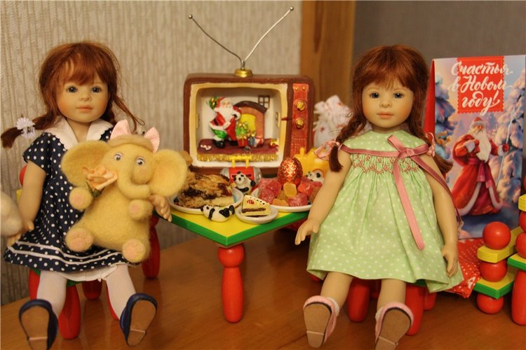 Новогодняя плюшечка с выставки