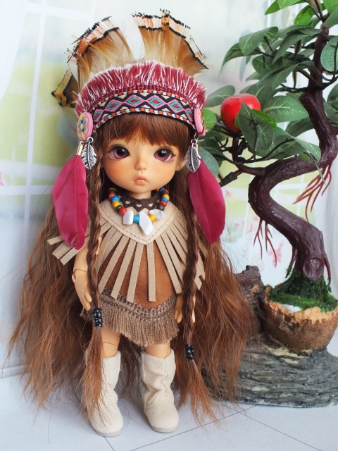 Индианка Ниа - новое пополнение моей коллекции Lati Yellow