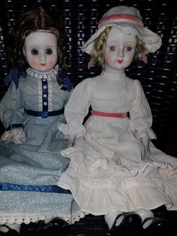 Большая коллекция Винтажных реплик с антикварных кукол