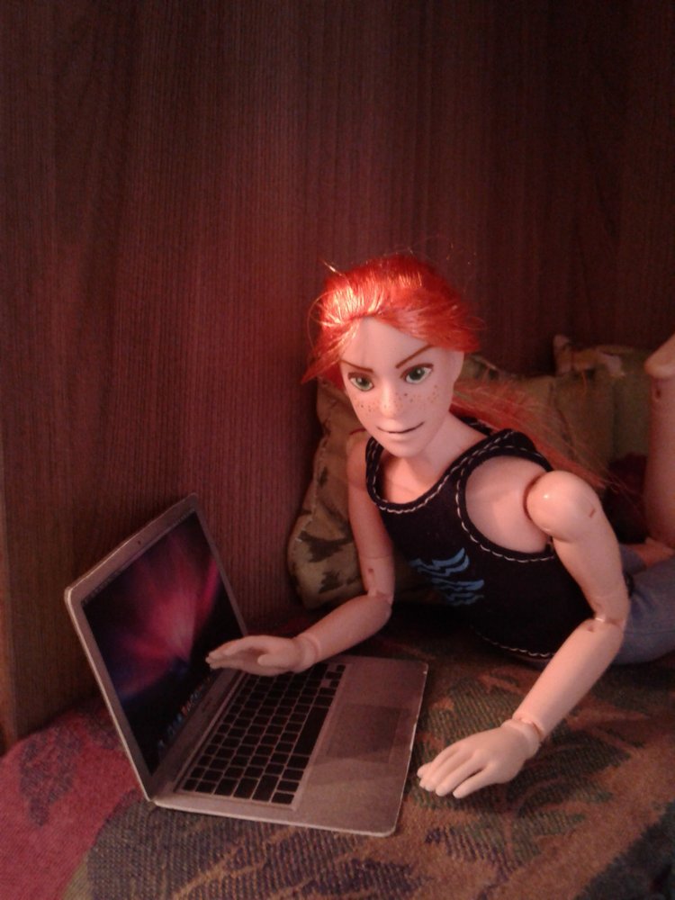 Просто Макс — Кукольные фотоистории и сериалы: комиксы