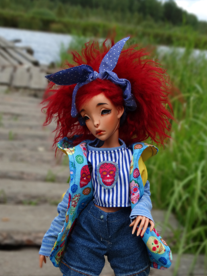 Каменный остров. Поездка с БЖД куколкой от Лиликэт