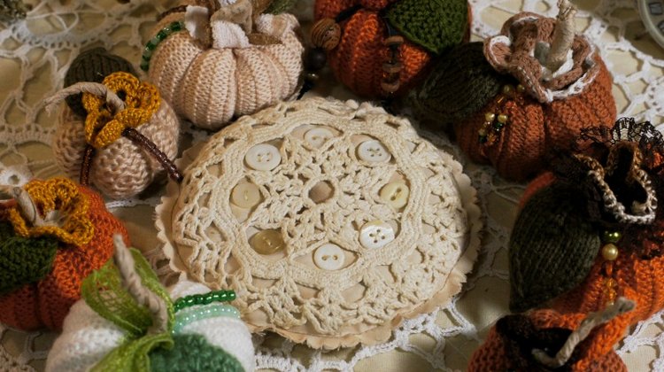 Осенний вечер — Вышивка крестиком