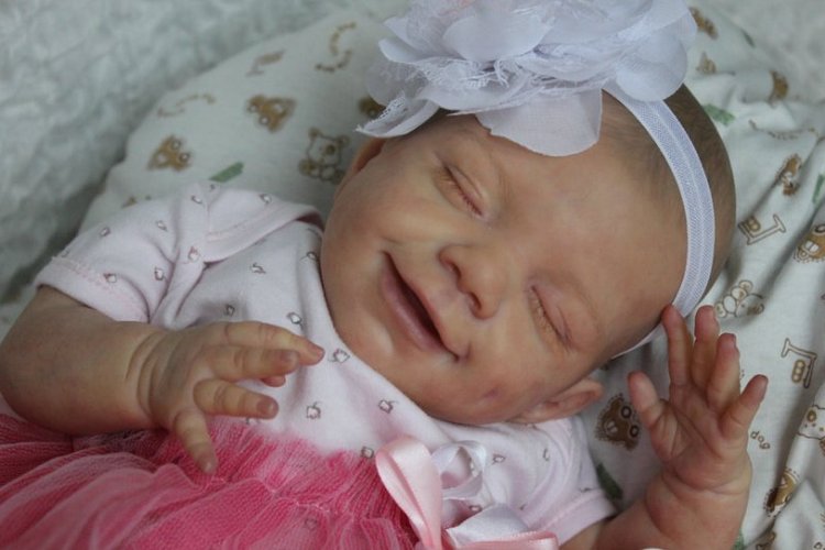 Малышка Эйприл.Кукла реборн Катерины Осиповой-Коняевой (фото 8)