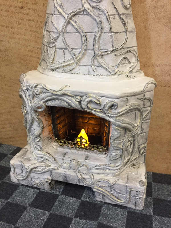 Вот такой вот был камин — Мебель для кукол и домиков: фото (фото 7)