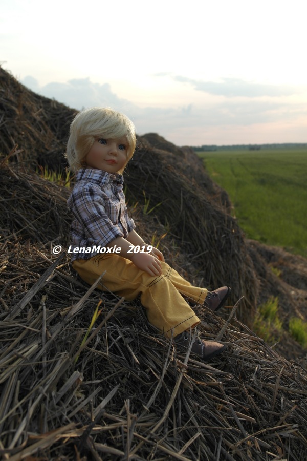 Нико. Прогулка в полях — Куклы Kidz'n'Cats (Соня Хартман): шарнирные 46 см (фото 4)