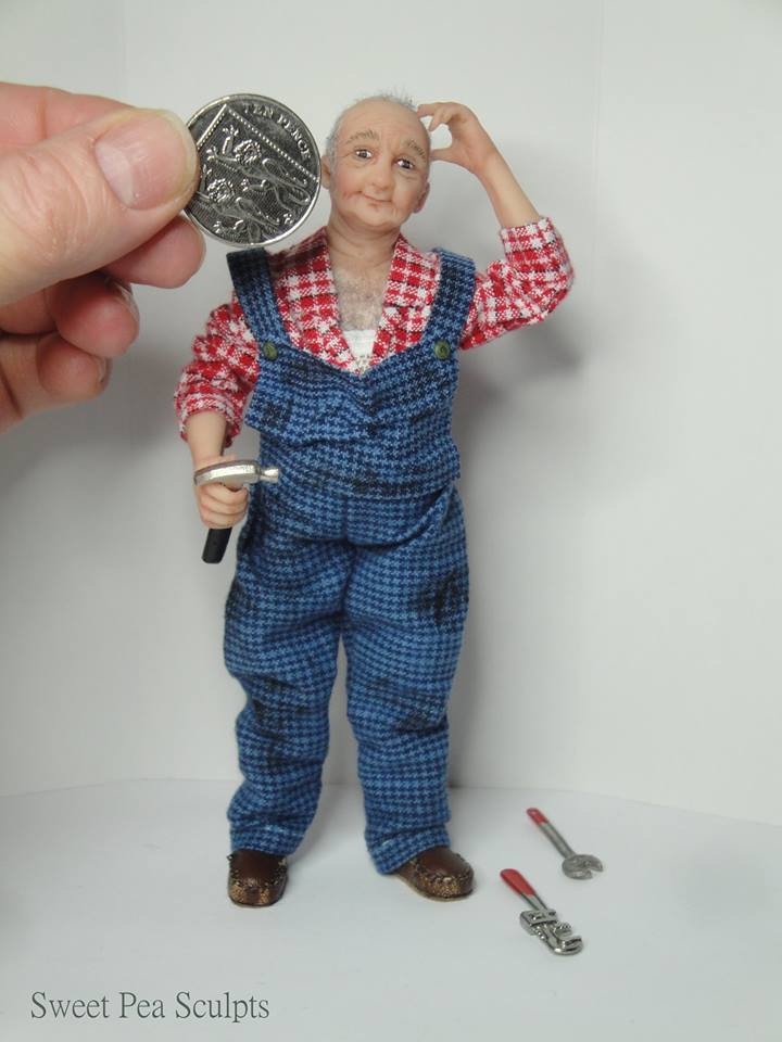 Sweet Pea Sculpts - Original Artist Miniature Dolls and Figurines made from Polymer Clay - часть 1