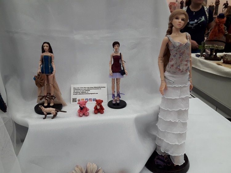 XV Международный Салон Авторских кукол на Тишинке моими глазами. Часть III, завершающая