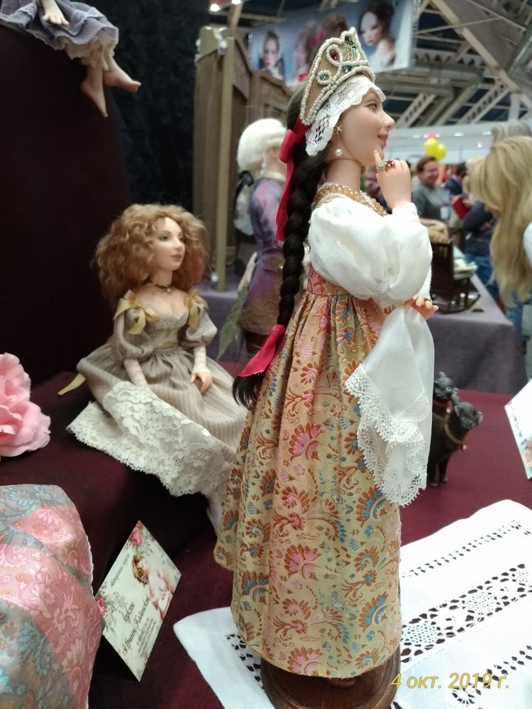 XV Международный Салон Авторских кукол на Тишинке моими глазами. Часть III, завершающая (фото 9)