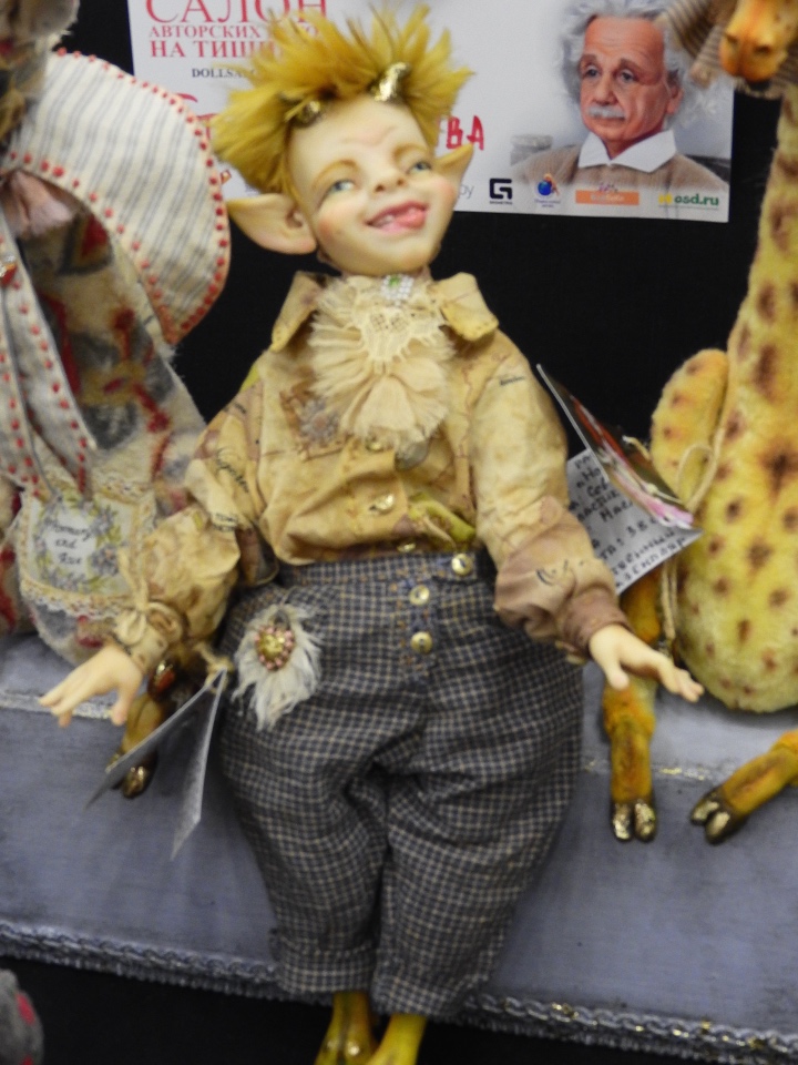 XV Международный осенний салон авторских кукол на Тишинке с 4 по 6 октября 2019 года в Москве - часть 2
