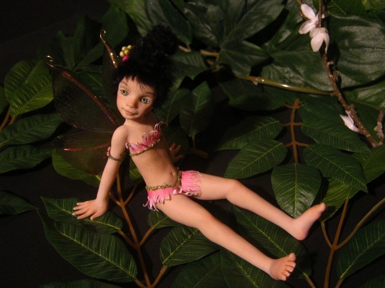 OOAK Creations Fairy - Dolls in Polymer Clay - Fimo by Paola Erriu - Авторские скульптуры из полимерной глины