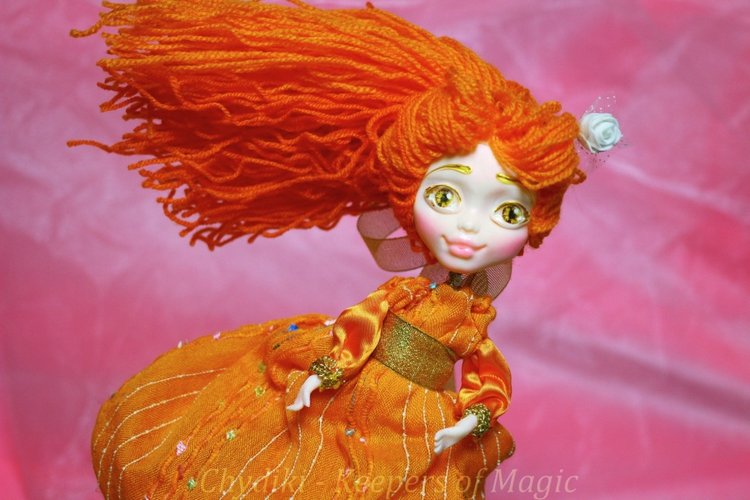Chydiki - Fairy OOAK Art dolls, artist collectible fantasy clay toys - 6 (фото 8)