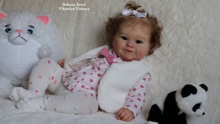 Моя Мэдди... Куколка реборн Виктории Вишни