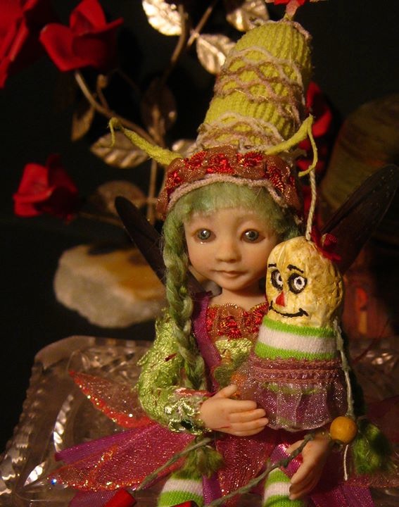 OOAK Creations Fairy - Dolls in Polymer Clay - Fimo by Paola Erriu - Авторские скульптуры из полимерной глины