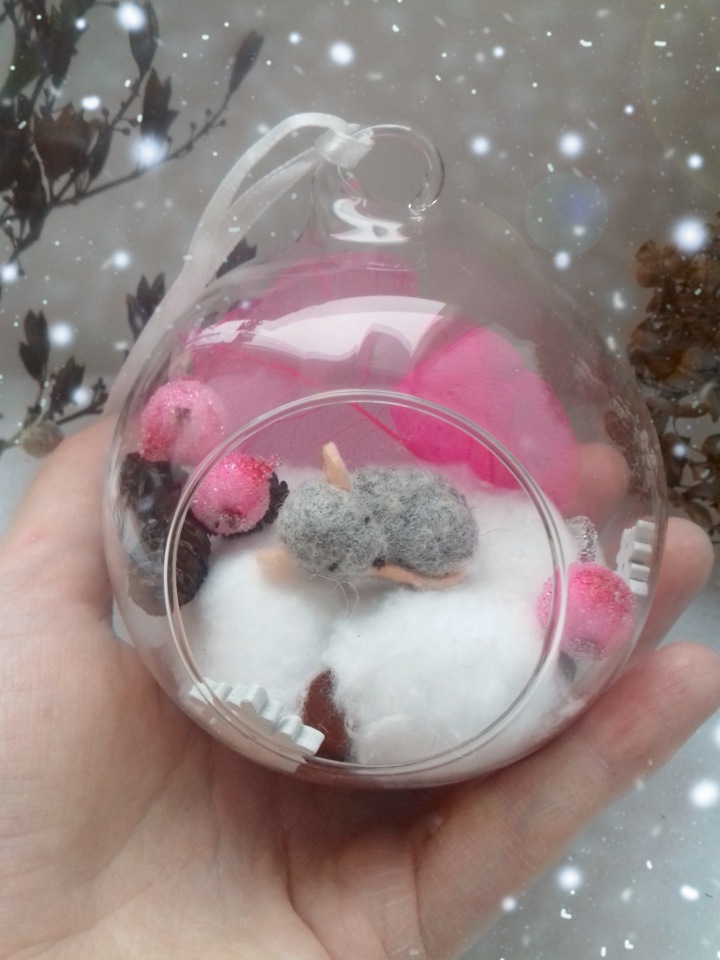 В ожидании чуда. Стеклянные шары и другая миниатюра (фото 9)