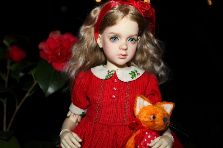 Розочка в вечернем саду — Куклы Dollshe Craft (Доллше): BJD (БЖД)
