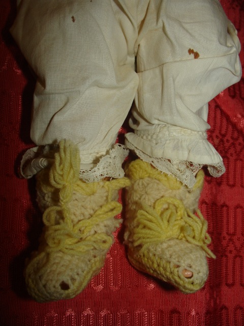 Моя коллекция. Антикварные младенцы. Малыш в длинном платье (фото 6)