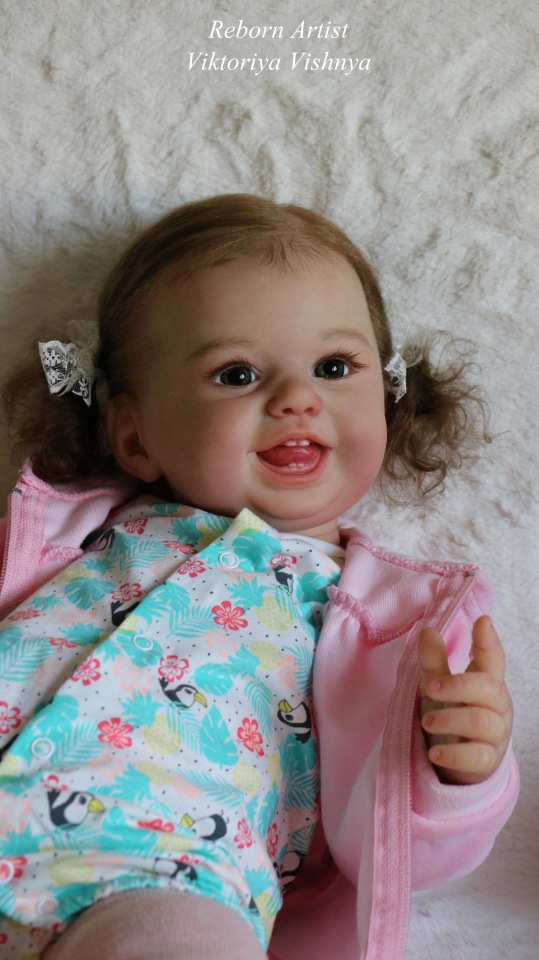 Малышка Хулиганка... куколка реборн Виктории Вишни