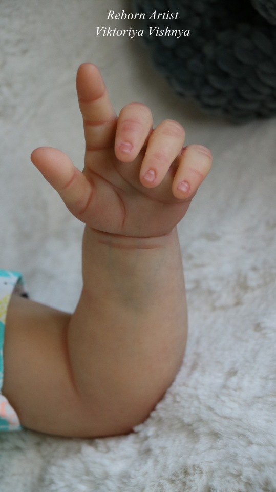 Малышка Хулиганка... куколка реборн Виктории Вишни (фото 10)