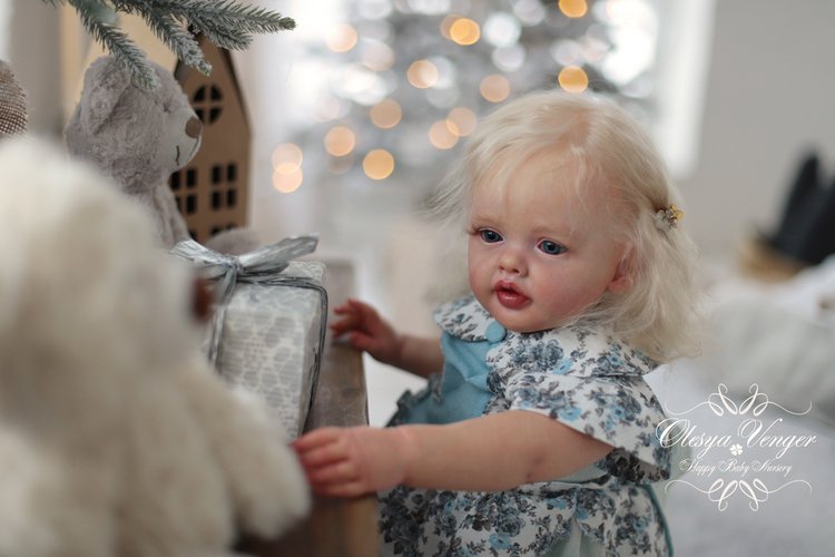 Моя прекрасная Бетти от Натали Блик. Кукла реборн Олеси Венгер (фото 8)