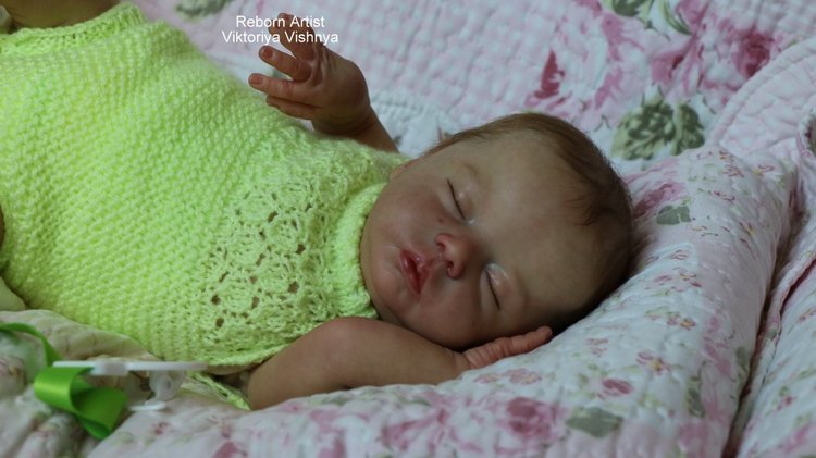 Далила... малышка реборн Виктории Вишни | Бэйбики Далила... малышка реборн Виктории Вишни