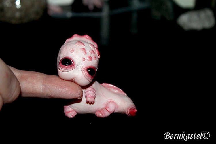 Акки и Ия — Игрушки в смешанной технике (мех и глина): Арт