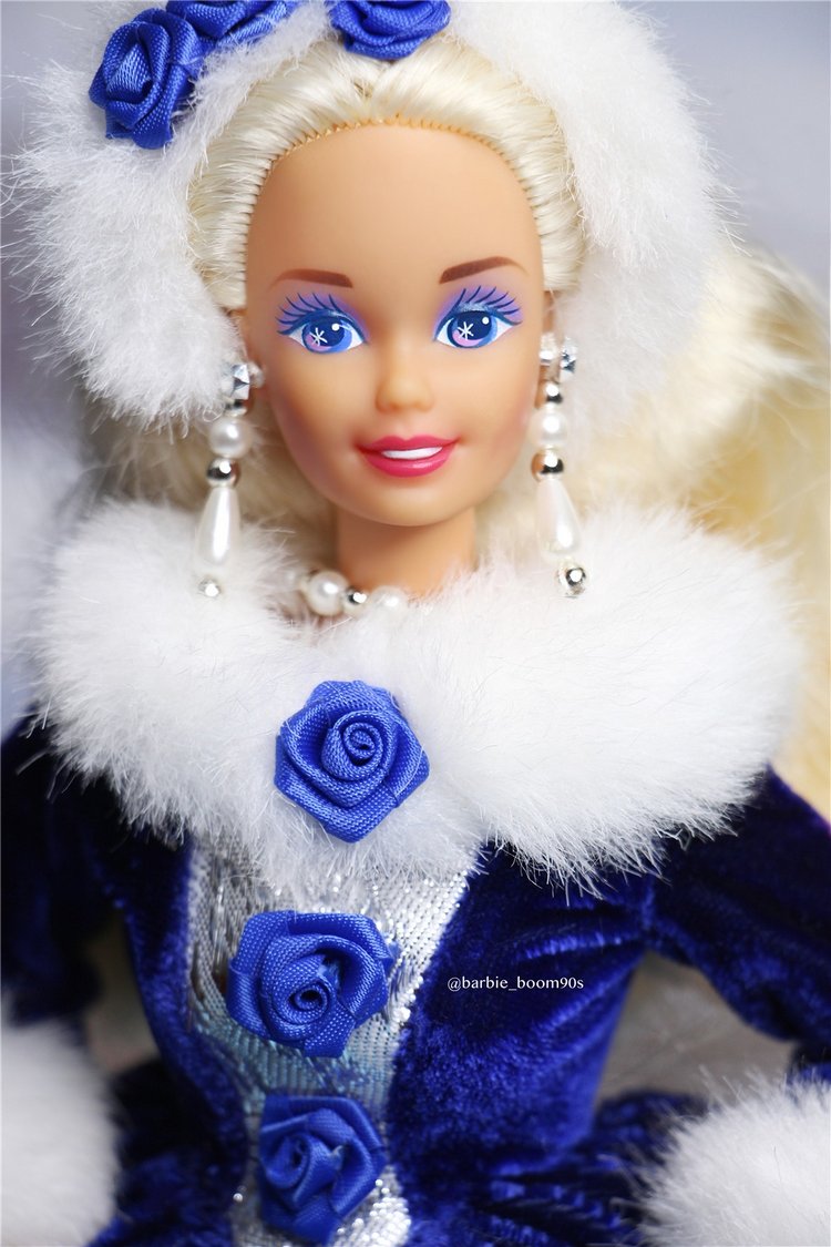 Winter princess barbie sale