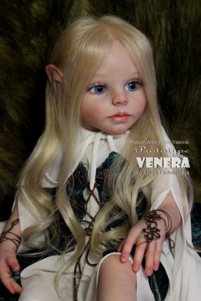 Эльфиечка Венера. Прототип, моя версия. Куклы реборн Елены Ядриной
