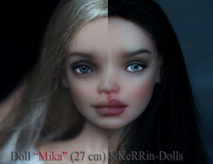 Шарнирная авторская кукла "Мика" (27см) от KKeRRin-Dolls, 2 часть (фото 6)
