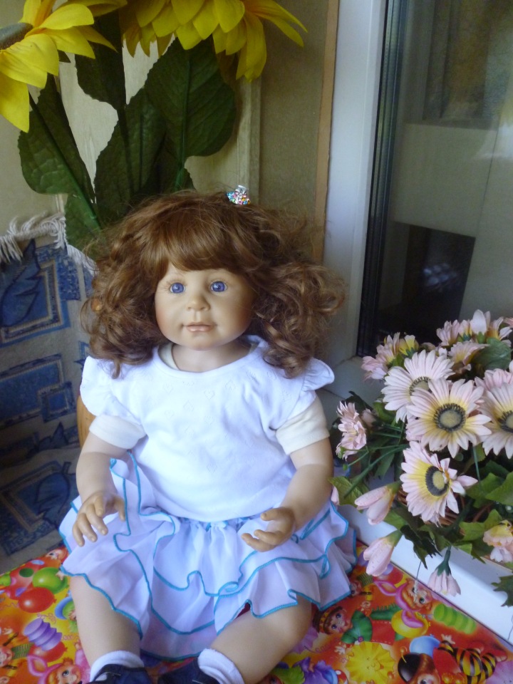 Милая Леони от Bettine Klemm. Коллекционная кукла фирмы Zapf Creation (фото 8)