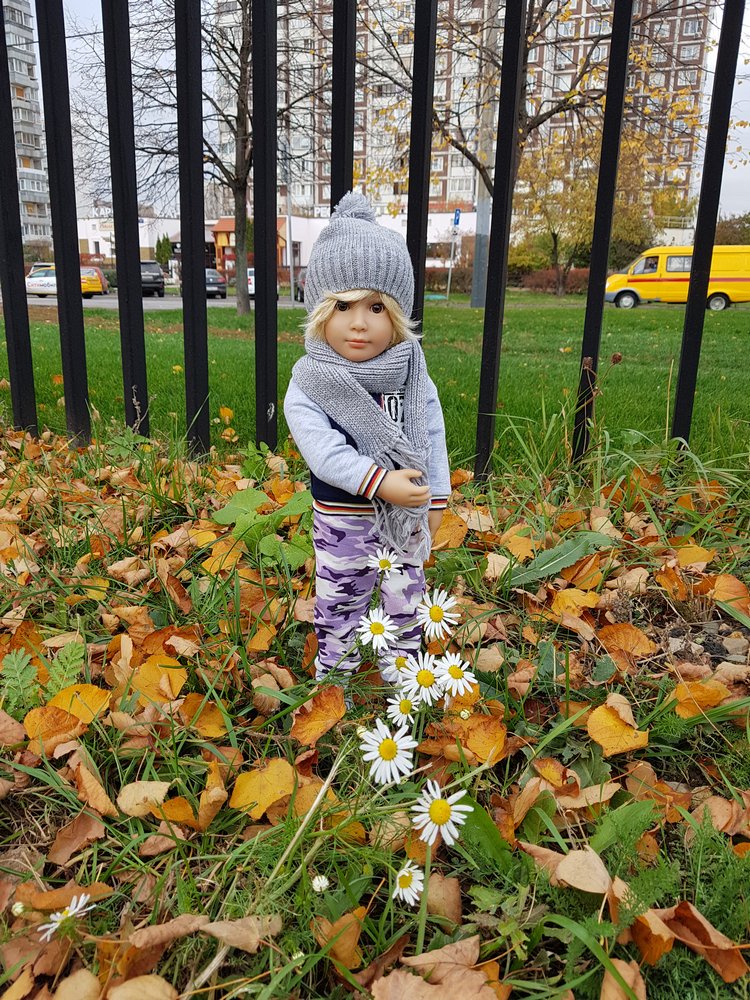 Якоб и я в парке 850-летия Москвы (фото 9)