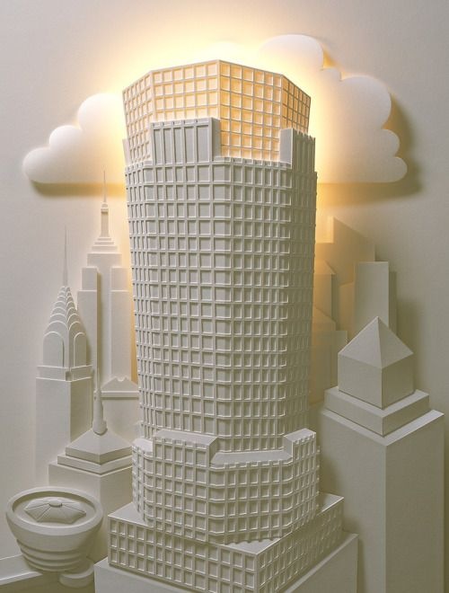 Бумажные скульптуры, papercraft