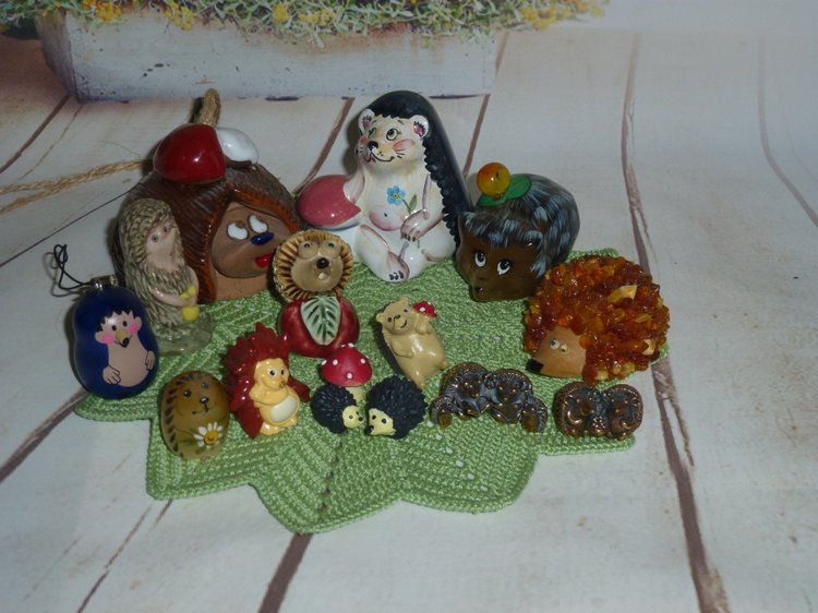 Моя коллекция милых Ёжиков