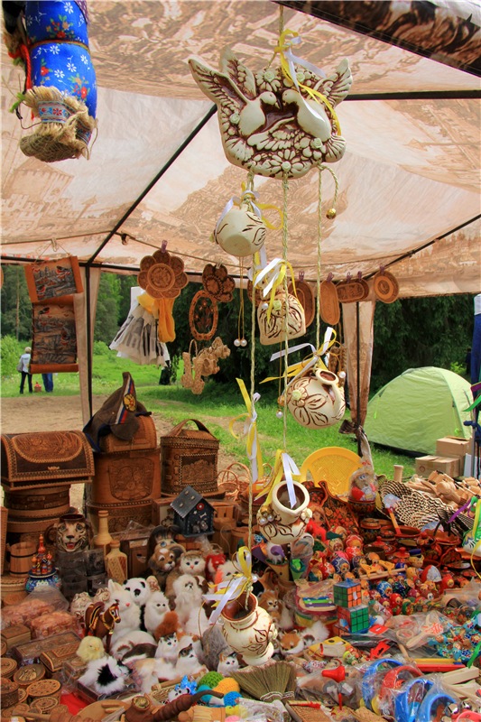 "Троицкие гуляния" в Василёво, 2018 год, продолжение. Архитектурно-этнографический музей под открытым небом. Василёво