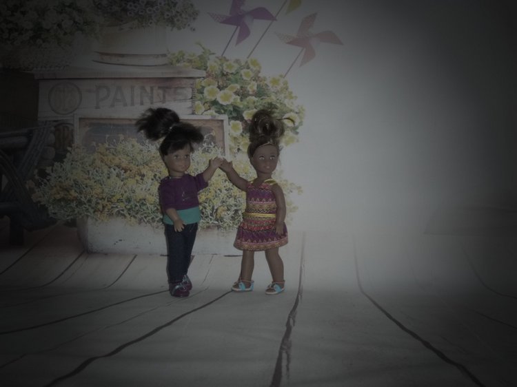 Моя прелестная куколка Лея от American Girl mini (фото 7)