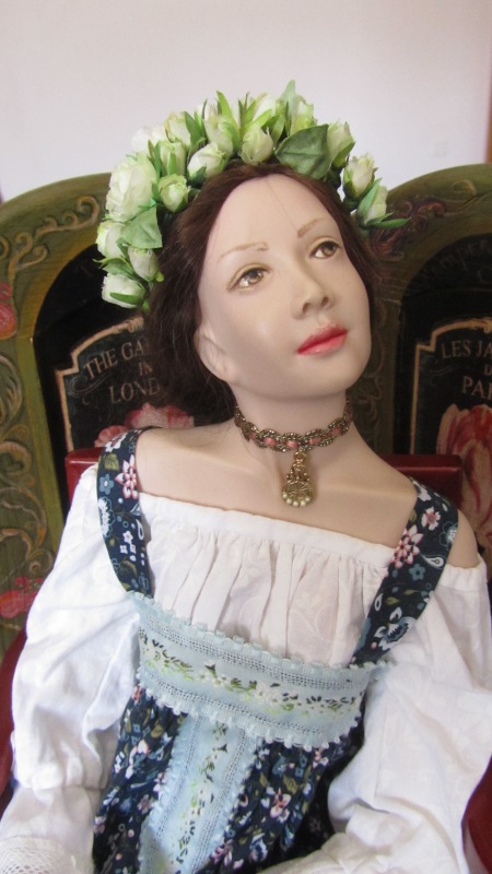 Образ русской красавицы для куклы Моники Мехлинг (фото 7)