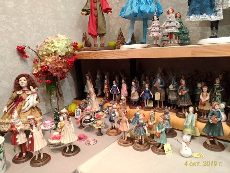 XV Международный Салон Авторских кукол на Тишинке моими глазами. Часть II
