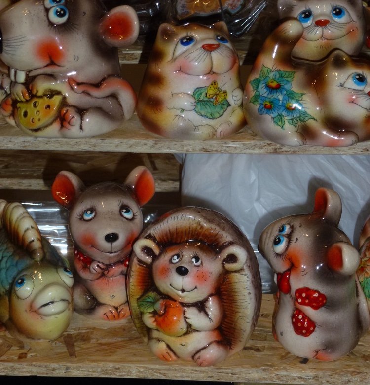 X Юбилейная выставка - Искусство Куклы (Гостиный Двор - 2019) - ЁЖИКИ и СОВУШКИ (фото 9)