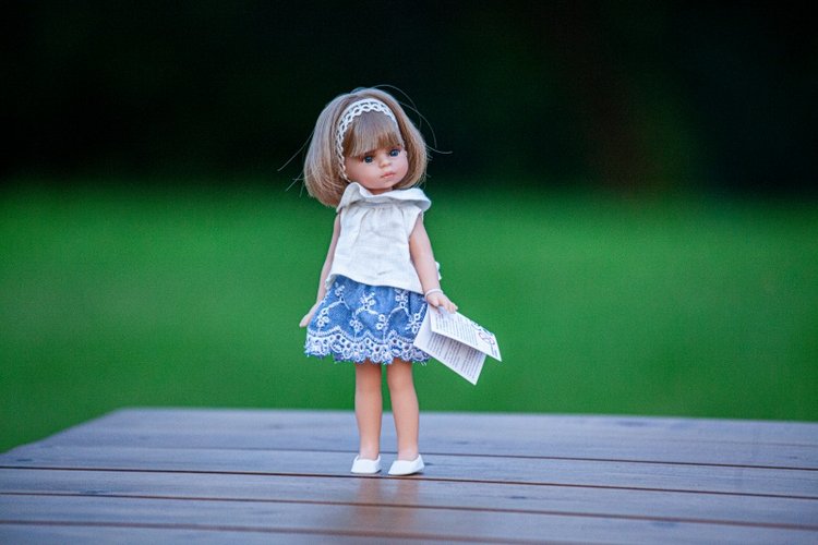 В гостях у STEPHA dolls! Biggers, Миниамигес, Вестида де Азул