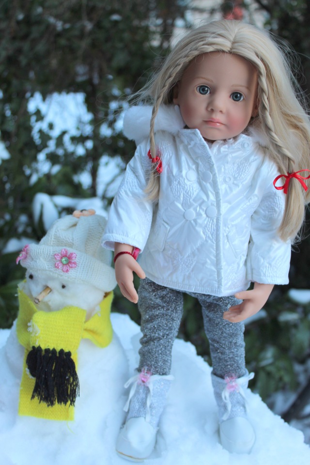 Снежные забавы Кети и Рози. Провожаем зиму (фото 10)